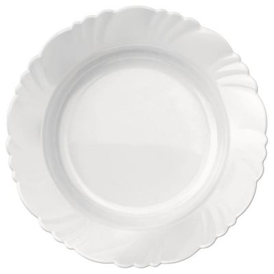 Aparelho de Jantar e Taças Duralex Opaline Pétala 16 Peças Branco com Transparente