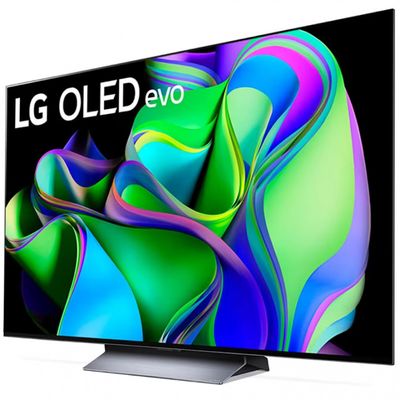 Smart TV 55 LG OLED 4K OLED55C3PSA com Wifi Bluetooth HDMI ThinQ AI WebOS Preto