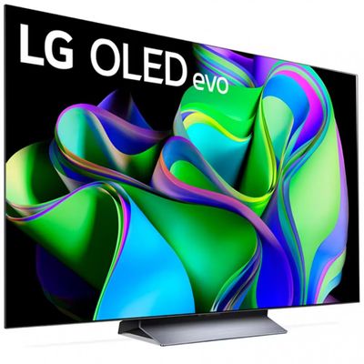Smart TV 55 LG OLED 4K OLED55C3PSA com Wifi Bluetooth HDMI ThinQ AI WebOS Preto