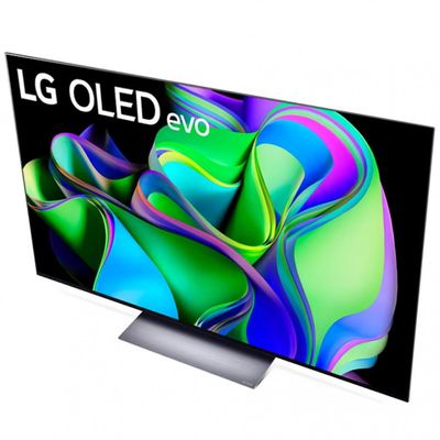 Smart TV 55 LG OLED 4K OLED55C3PSA com Wifi Bluetooth HDMI ThinQ AI WebOS Preto