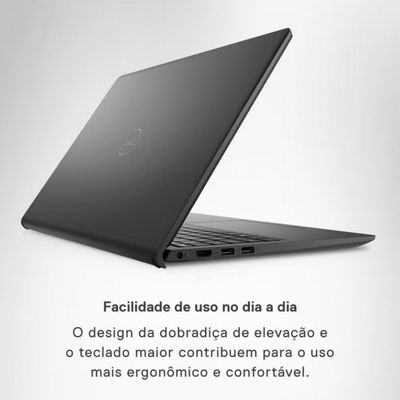 Notebook Dell Inspiron 15 3000 Intel Core i3-1215U 8GB 256GB SSD Tela 15.6 Full HD Windows 11 i15-I120K-A10P Preto