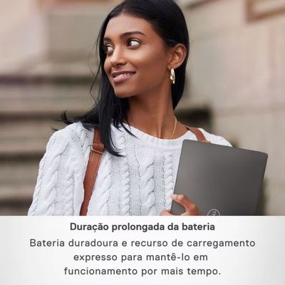 Notebook Dell Inspiron 15 3000 Intel Core i3-1215U 8GB 256GB SSD Tela 15.6 Full HD Windows 11 i15-I120K-A10P Preto