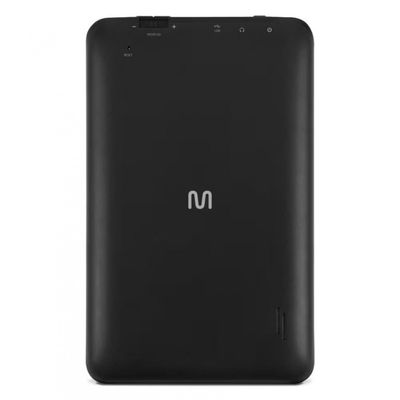 Tablet Multi M7 com Tela de 7 Polegadas 64GB, Wi-fi, Android 13 (Go edition) e Processador Quad Core 4GB Preto / Bivolt