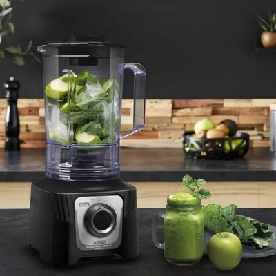 Liquidificador LN78 Power Max Limpa Fácil 1200W Arno Preto / 220V