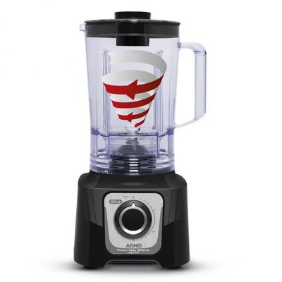 Liquidificador LN78 Power Max Limpa Fácil 1200W Arno Preto / 220V