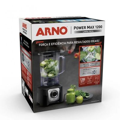 Liquidificador LN78 Power Max Limpa Fácil 1200W Arno Preto / 220V