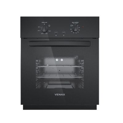 Forno De Embutir à Gás Venax 50L Totale Nero Giii Gás GLP Preto 220V