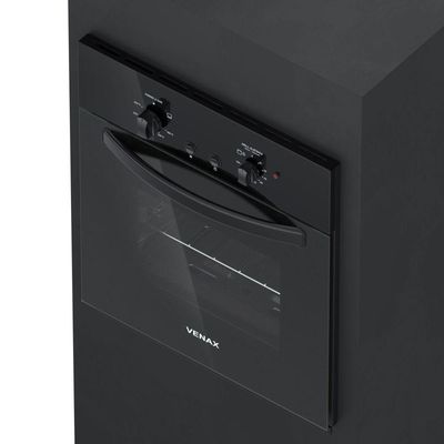 Forno De Embutir à Gás Venax 50L Totale Nero Giii Gás GLP Preto 220V