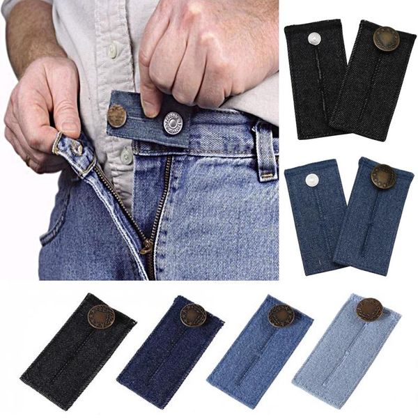 Cinto Extensor de Cintura para Calças Jeans azul escuro