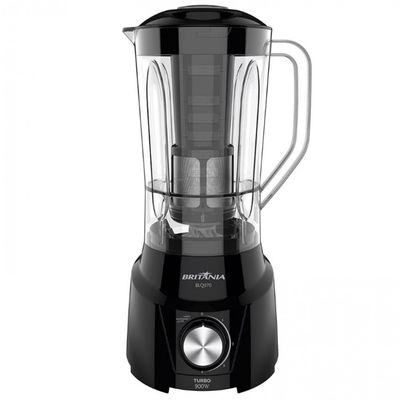 Liquidificador Britânia BLQ970P Turbo 900W com 4 Velocidades Preto / 110V