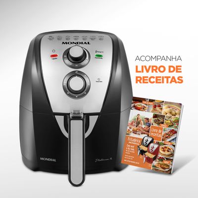 Fritadeira Sem Óleo Air Fryer 4L Mondial AFN-40-PI 110