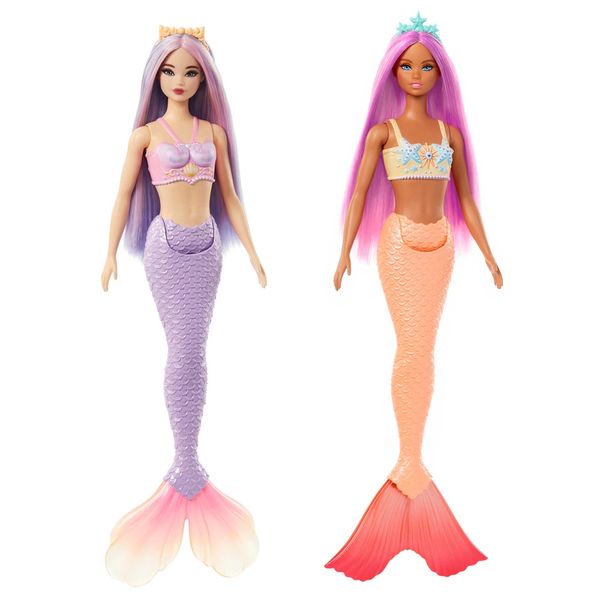 Barbie Fantasia Boneca Sereias com Cabelo Colorido - Item Sortido