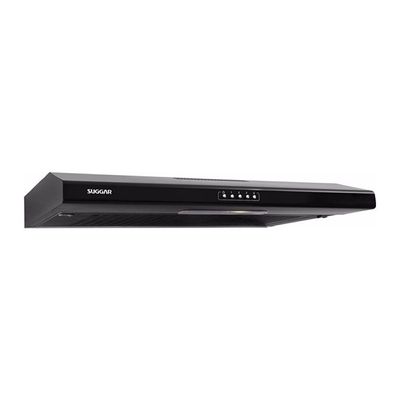 Depurador De Ar Suggar Slim 80cm 130W 3 Velocidades Preto DI802PT 220V