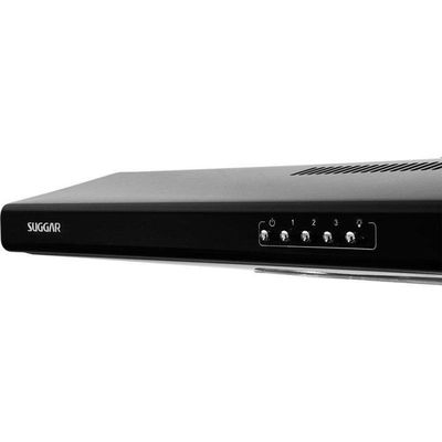 Depurador De Ar Suggar Slim 80cm 130W 3 Velocidades Preto DI802PT 220V