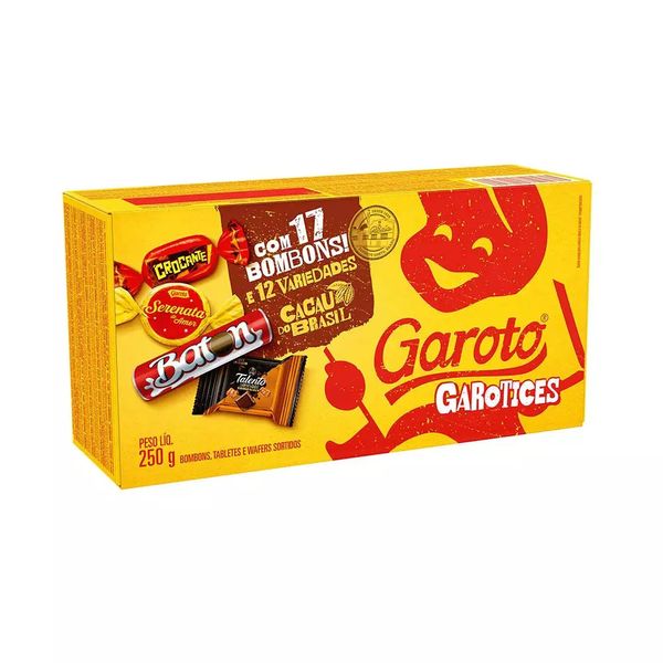 Caixa de Bombom Garoto Sortido 250g