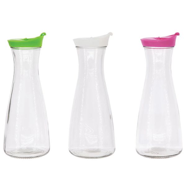 Jarra de Vidro Multiuso Cazza com Tampa 940ml - Item Sortido Jarra de Vidro Multiuso Cazza com Tampa 940ml - Item Sortido