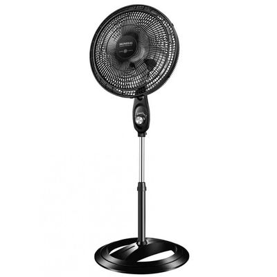 Ventilador de Coluna 40cm Super Power VSP40C 6 Pás 3 Velocidades Mondial Prata com Preto / 220V