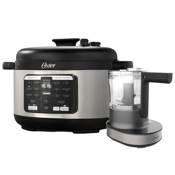 Kit Panela De Pressão 5,7l E Processador Touch Oster - 127V