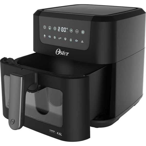 Fritadeira Digital Clear 4,6l Com Visor Transparente 127v