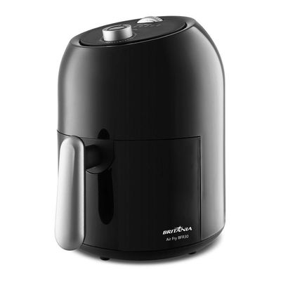 Fritadeira Air Fry Britânia 3 Litros Bfr30 Preto 220v