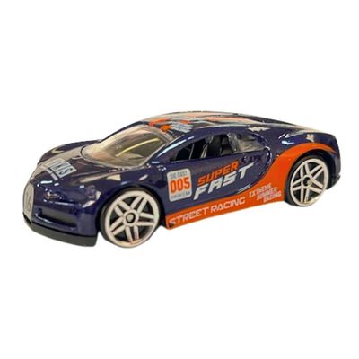 Mini Veículos Die Cast Garagem S.A. - Esportivo Azul/Laranja