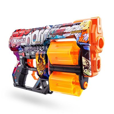 Lançador X-Shot - Skins - Dread - 12 Dardos - Boom