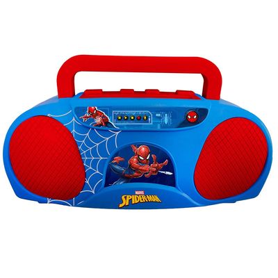 Kit Laptop Spider-Man + Boombox Karaoke - Homem Aranha