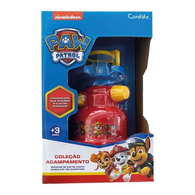 Kit Patrulha Canina - Camping - Fogareiro (1945) + Pj Masks Camping - Lampiao (1746)