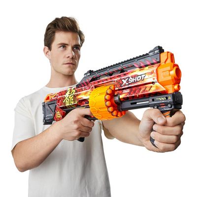 Lançador X-Shot - Skins - Last Stand - 16 Dardos - Dragon
