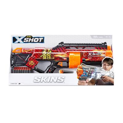Lançador X-Shot - Skins - Last Stand - 16 Dardos - Dragon