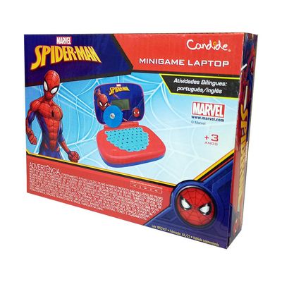 Kit Laptop Spider-Man + Moto Homem-Aranha Webcycle