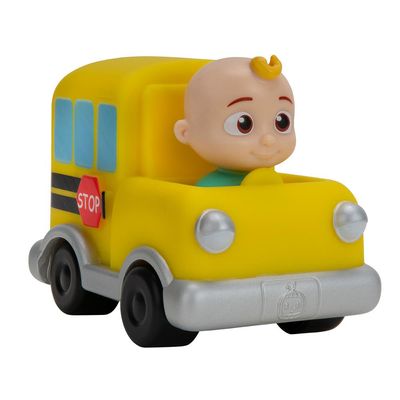 Cocomelon - Mini Veiculos - Ônibus Escolar Amarelo