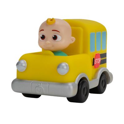Cocomelon - Mini Veiculos - Ônibus Escolar Amarelo