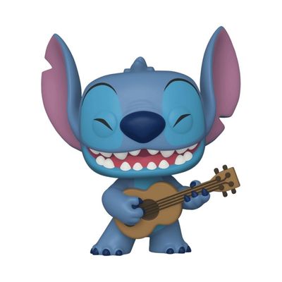 Boneco Funko POP! Disney Lilo &amp; Stitch - Stitch with Ukulele