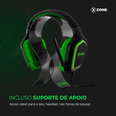 Headset Gamer com Suporte Xzone GHS-02 HEADSET GHS-02 NA HEADSET P3