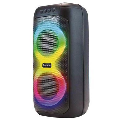 Caixa Acústica Bluetooth 60W Slim Box Sumay