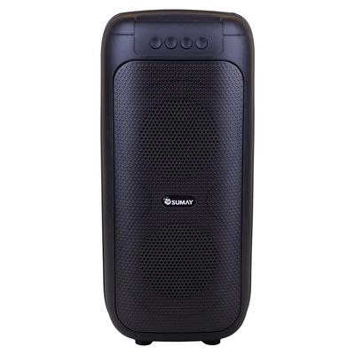 Caixa Acústica Bluetooth 60W Slim Box Sumay