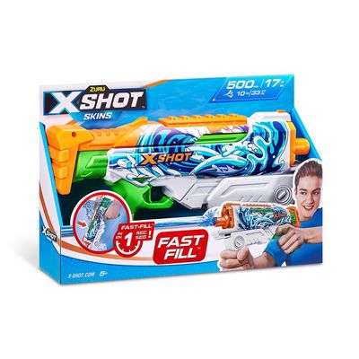 Lançador de água X-Shot Skins Hyperload - Waves