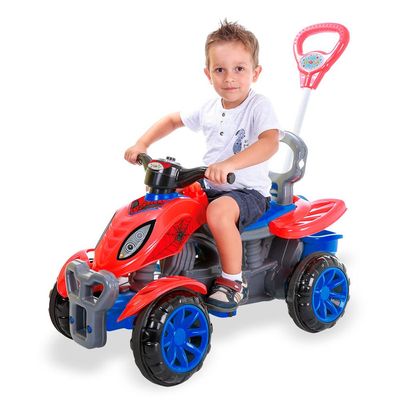 Carrinho de Passeio Quadriciclo Infantil Spider Maral 3113 Azul