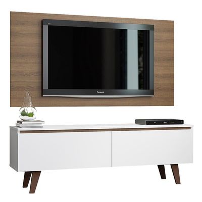 "Rack Le Mans E Painel Para Tv Até 55"" 2 Portas"