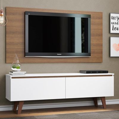 "Rack Le Mans E Painel Para Tv Até 55"" 2 Portas"