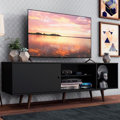 "Rack Dubai para TV até 65"" com Pés Madesa"