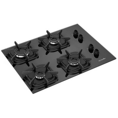 Cooktop Mueller 4 Bocas com Queimador Ultra Chama Bivolt