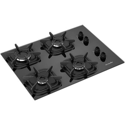 Cooktop Mueller 4 Bocas com Queimador Ultra Chama Bivolt