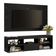 Rack Com Painel Para Tv Até 65 Polegadas Preto Madesa Preto