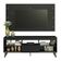 Rack Com Painel Para Tv Até 65 Polegadas Com Pés Preto Texas Madesa Preto