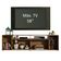 "Rack Cancun e Painel Tv até 58"" Rustic/preto Madesa"