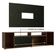 "Rack Cancun e Painel Tv até 58"" Rustic/preto Madesa"