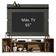 "Rack Cancun e Painel para TV até 65"" Rustic/Preto Madesa"