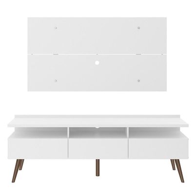 Rack e Painel para TV Londres Branco Madesa